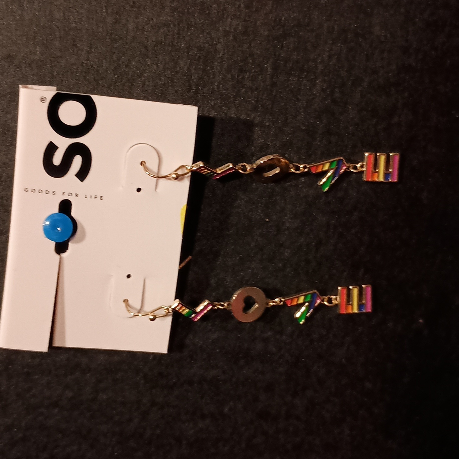 Love Drop Earrings 12$